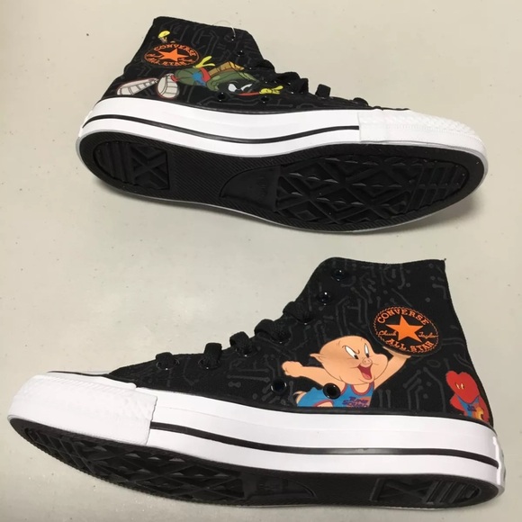 Converse x Space Jam- A New Legacy Chuck Taylor All Star 172485C Black M3.5/W5.5 - Picture 11 of 12